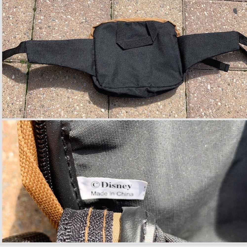 Disney Mickey's Jammin' Jungle Parade Vtg Y2K Rare Fanny Pack Belt Bag - Picture 3 of 10